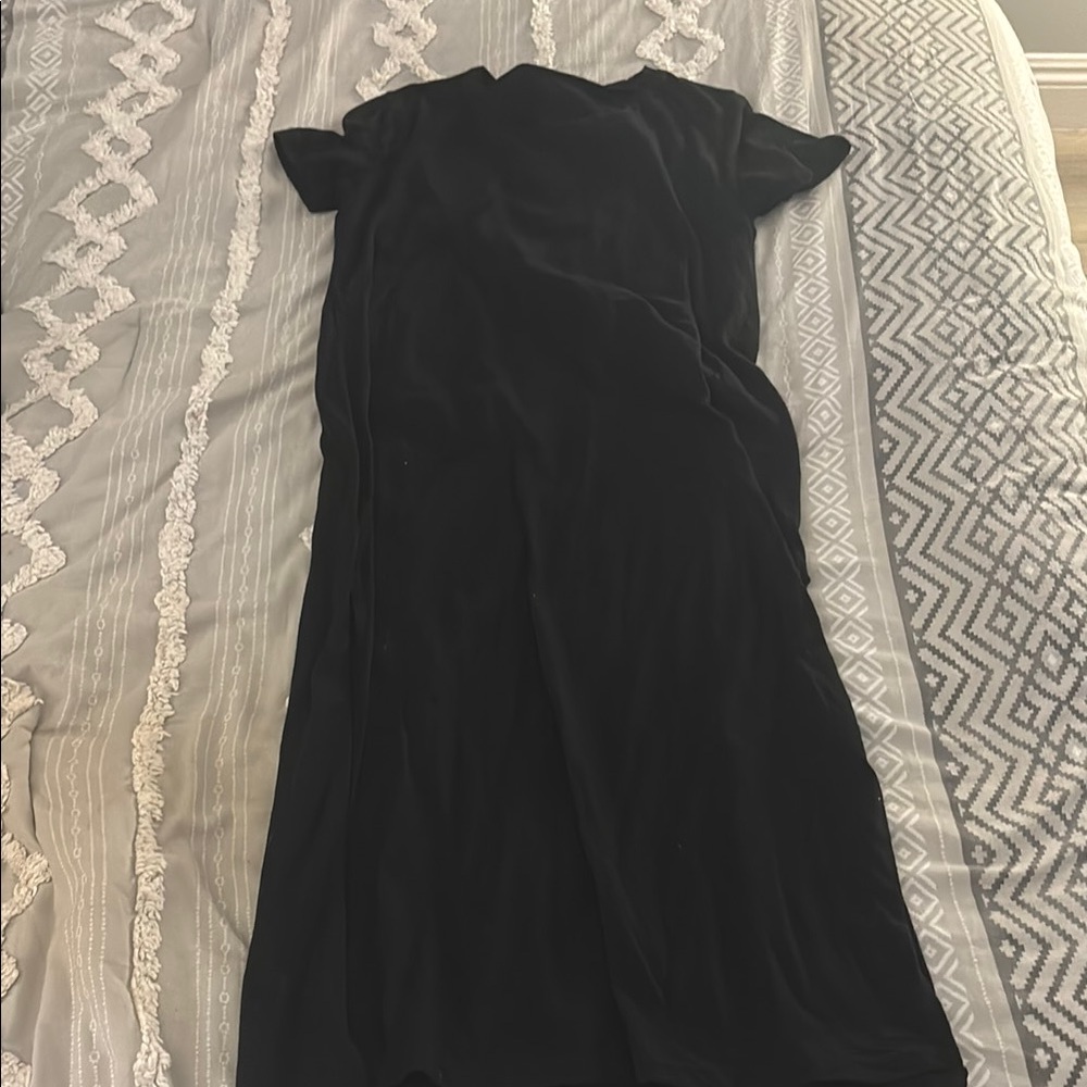 Elegant Black Women's Dress